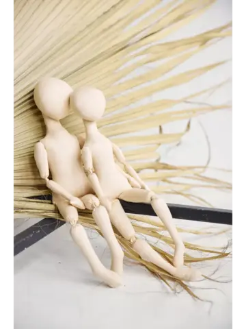 Комплект бумажных выкроек тел интерьерных кукол Пара