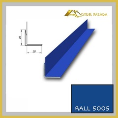 Аквилон для откоса металлический RALL 5005-Сигнальный синий 0,45мм 2м