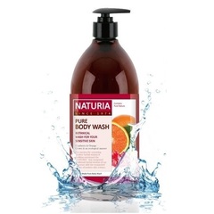 Гель для душа NATURIA Pure Body Wash Cranberry & Orange клюква апельсин 750 мл