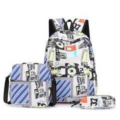 Çanta \ Bag \ Рюкзак Colors mix white anime