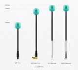 Антенна Foxeer Lollipop 4 Plus High Quality 5.8G 2.6dBi FPV Omni LDS Antenna RHCP MMCX Tube Long teal PA1474