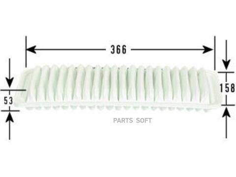 Фильтр  воздушный  VIC  A-1014