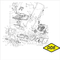 Трос сцепления DDE ST3546 (792-711-067)