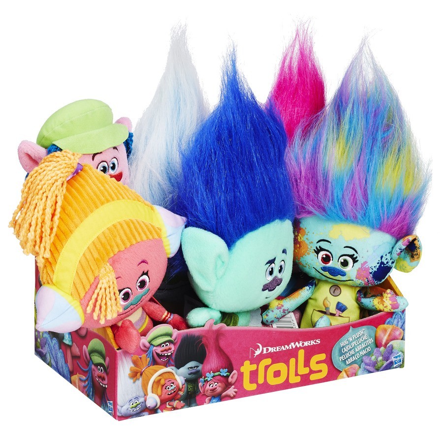 Тролли мягкие игрушки: купить мягкую игрушку Trolls в интернет магазине  toyszone.ru