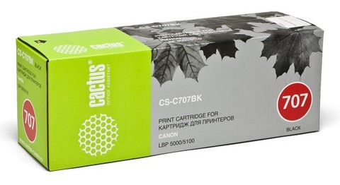 Картридж Cactus CS-C707BK