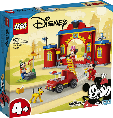 Lego konstruktor Disney Mickey & Friends Fire Truck & Station