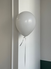 Шар латекс белый
