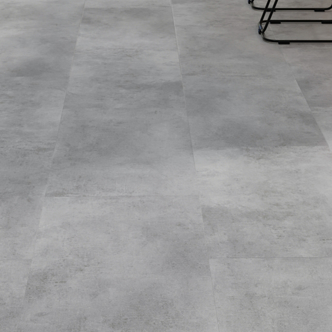 LVT плитка Evofloor Stone Glue Light Concrete - Светлый Бетон