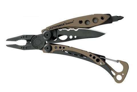 Мультитул Leatherman Skeletool Coyote, 7 функций (832207) | Multitool-Leatherman.Ru