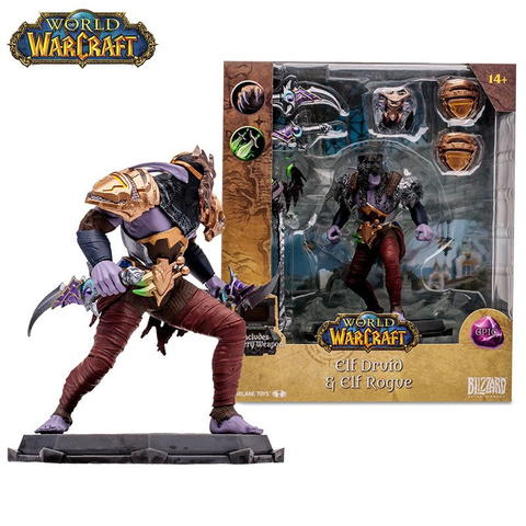 Фигурка McFarlane Toys World of Warcraft: Elf Druid & Elf Rogue (Epic)