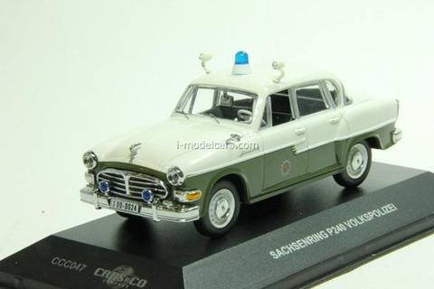 Sachsenring P240 (1958) Volkspolizei Police DDR CCC047 IST Models 1:43