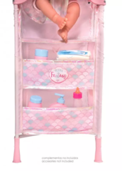 DeCuevas Манеж-игровой центр для куклы  с аксессуарами  серии Фантазия океана, 70 см (53041)