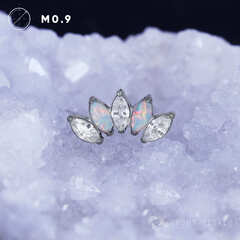 5K Marquise v.3 Crystal & Opal #17