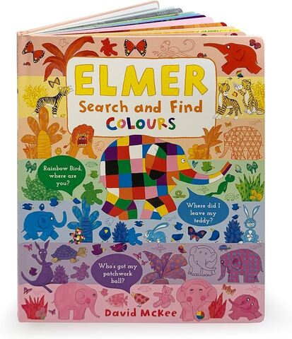 Elmer Search and Find Colours - Elmer Search and Find Adventures