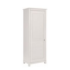 Шкаф для одежды 100 Рауна (белый воск), 77x200x48 см