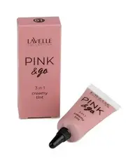 LavelleCollection Кремовый Тинт ,тон 01 для щек, губ и глаз PINK & GO 3 in1