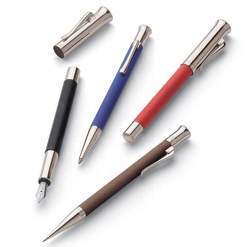 Ручка перьевая Graf von Faber-Castell Guilloche Ciselé Indigo, M (146550)
