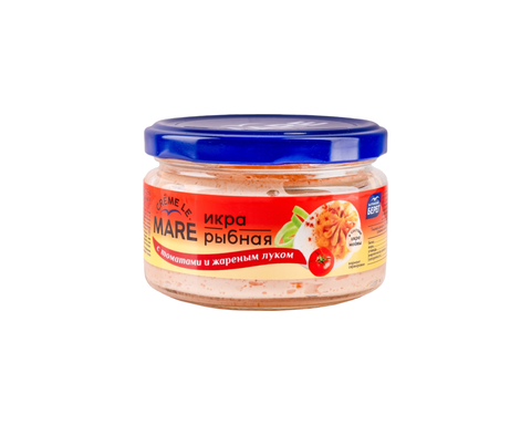 Икра рыбная Pate Le Mare с Томатами и Жаренным луком 165гр