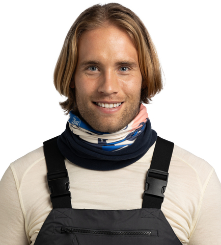 Картинка шарф-труба Buff Polar Hirajy Blue - 5