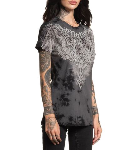 Affliction | Футболка женская Eternal Throne Tee AW27381 справа