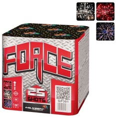 Батарея салютов "Force" GP301 25 залпов * 0.6"