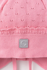 шапка  для девочки  КВ 20343/х/спелый персик