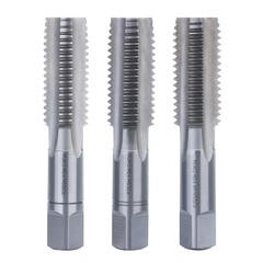 Метчик М24х3,0 (Комплект 3шт) DIN352 HSSE 6h 110мм a=14,5 Ruko 230240E