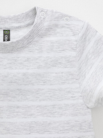 фуфайка  для мальчика  КР 302450/св.серый меланж,полоска к630