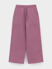 брюки  для девочки  КР 400786/темная орхидея к593
