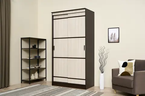 Шкаф-купе Сакура 1.14 м венге / лоредо