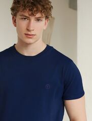 Футболка базовая полуприлегающая из премиального хлопка с эластаном  U49.009 (116383)