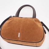 Сумка Саломея 479 эко-замша миндаль