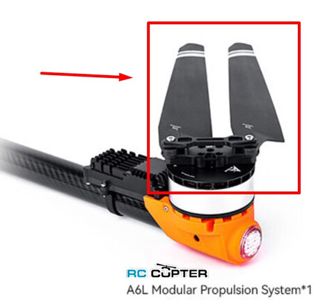 Пропеллер полимерный складной MF 2407 P T-Motor (пара)
