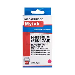 Совместимый картридж F6U17AE для HP F6U17AE 953XL Magenta