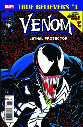 Marvel True Believers: Venom - Lethal Protector (2018) #1 (c автографом Sam De La Rosa)