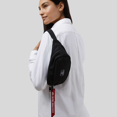 Сумка Alpha Industries Crew Waist Bag Black (Черный)