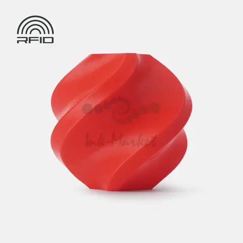 Пластик для 3D-печати Bambu Lab PLA Basic, 1.75 мм, 1 кг, красный (Red), без катушки, A00-R0-1.75-1000-SPLFREE