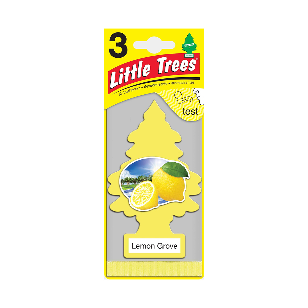 Комплект ароматизаторов (3шт) елочка Little Trees Лимонный сад