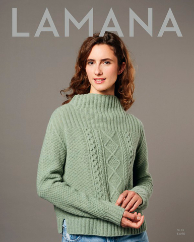 Журнал "LAMANA" № 13, 27 моделей, на немецкомязыке, с переводом на русский язык (вкладыш)