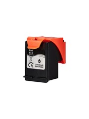 Струйный картридж Sakura 3YM75AE (№653 Black) для HP DeskJet Plus Ink Advantage 6000, 6075, 6475, пигментный тип чернил, черный, 11 мл., 600 к.