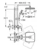 GROHE 26692001 Tempesta System 250 Cube с однорычажным смесителем настенного монтажа, хром (замена арт. 26692000)