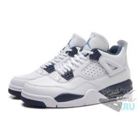 Air Jordan 4 IV Retro "Columbia" (White/Legend Blue/Midnight Navy)