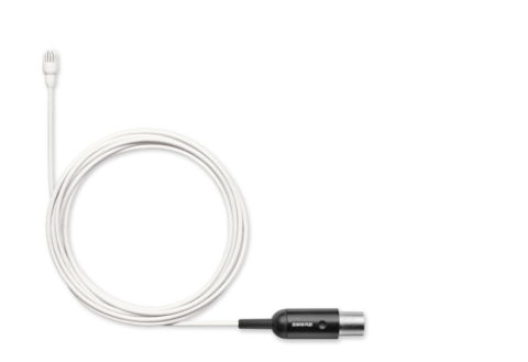 SHURE TL46W/O-MTQG Петличный всенаправленный мирофон TwinPlex, естественная передача звука, высокая чувствительность, кабель 1.6