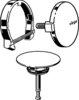 Viega 725815 725815 Visign MT5 комплект накладок (розетка, крышка с аэратором, клапан) для Multiplex Trio, белый, модель 6161.01