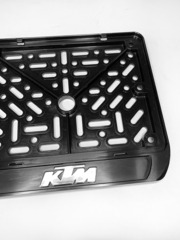 Рамка для номера мотоцикла KTM нового образца (мини)