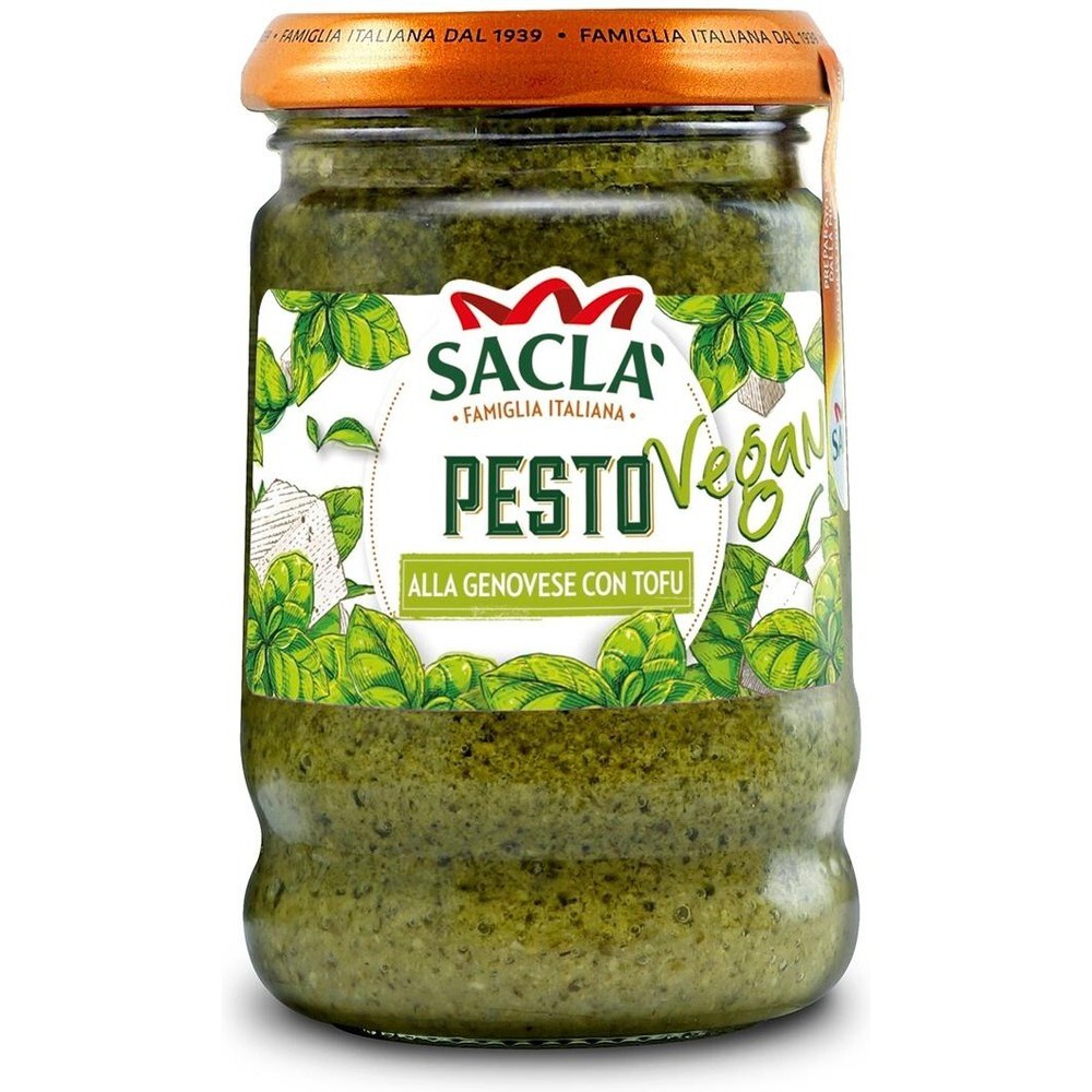 Соус песто Sacla 190G Vegan Basilikapesto Tofulla – купить за 800 ₽ с  доставкой из Финляндии