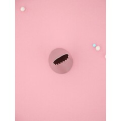 Насадка кондитерская «Плетение», d=3 см, выход 2 см, нержавеющая сталь