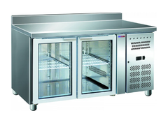 Холодильный стол Cooleq GN2200TNG бортик стеклянная дверь