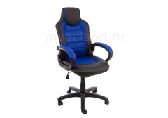 Компьютерное кресло Кадис (Kadis) темно-синее / черное