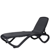 Шезлонг Omega черный
